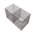 Box gabion soudé galvanisé mur de gabion